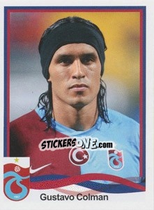 Sticker Gustavo Colman - Spor Toto Süper Lig 2010-2011 n. 391 - Panini