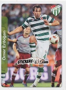 Sticker Ömer Erdoğan - Spor Toto Süper Lig 2010-2011 n. 407 - Panini