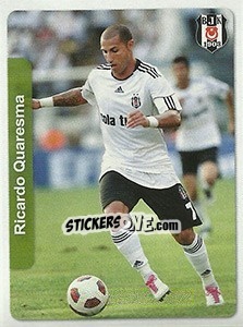 Sticker Ricardo Quaresma - Spor Toto Süper Lig 2010-2011 n. 408 - Panini
