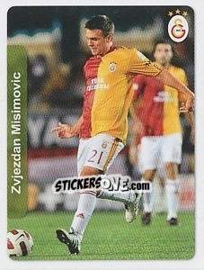 Sticker Zvjezdan Misimovic - Spor Toto Süper Lig 2010-2011 n. 409 - Panini