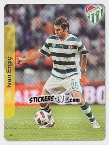 Sticker Ivan Ergiç - Spor Toto Süper Lig 2010-2011 n. P2 - Panini