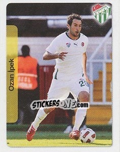 Sticker Ozan Ipek - Spor Toto Süper Lig 2010-2011 n. P7 - Panini