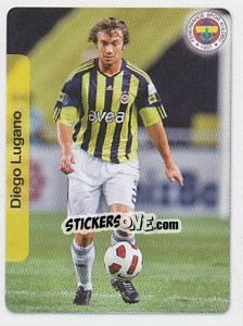 Sticker Diego Lugano - Spor Toto Süper Lig 2010-2011 n. P8 - Panini