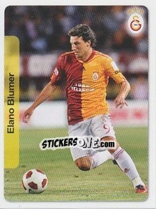Sticker Elano Blumer - Spor Toto Süper Lig 2010-2011 - Panini