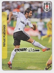 Cromo Nihat Kahveci - Spor Toto Süper Lig 2010-2011 - Panini