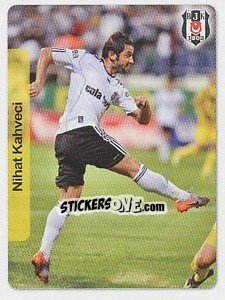 Sticker Nihat Kahveci - Spor Toto Süper Lig 2010-2011 n. P11 - Panini