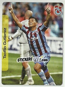 Sticker Teofilo Gutierrez - Spor Toto Süper Lig 2010-2011 n. P15 - Panini