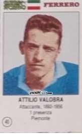 Figurina Attilio Valobra - Azzurri. La Storia Della Nazionale Italiana n. 40 - Guerin Sportivo