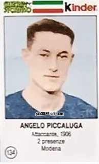 Figurina Angelo Piccaluga - Azzurri. La Storia Della Nazionale Italiana n. 134 - Guerin Sportivo