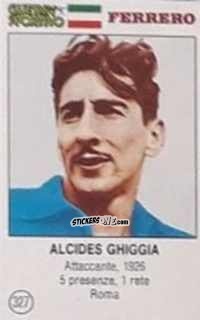 Sticker Alcides Ghiggia - Azzurri. La Storia Della Nazionale Italiana n. 327 - Guerin Sportivo