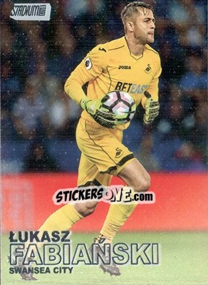 Sticker Lukasz Fabianski - Stadium Club Premier League 2016 n. 2 - Topps
