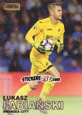 Sticker Lukasz Fabianski - Stadium Club Premier League 2016 n. 2g - Topps