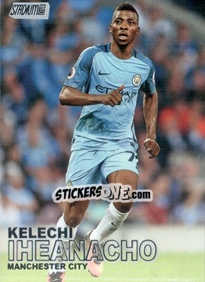 Sticker Kelechi Iheanacho - Stadium Club Premier League 2016 n. 3 - Topps
