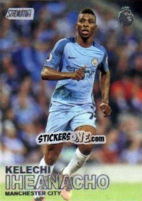 Figurina Kelechi Iheanacho - Stadium Club Premier League 2016 - Topps