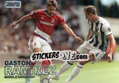 Sticker Gaston Ramirez - Stadium Club Premier League 2016 n. 7 - Topps
