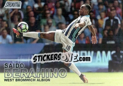 Cromo Saido Berahino - Stadium Club Premier League 2016 n. 13 - Topps