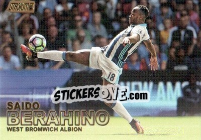 Sticker Saido Berahino - Stadium Club Premier League 2016 n. 13g - Topps
