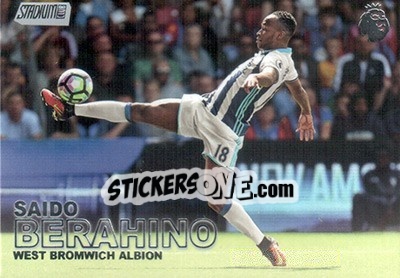 Cromo Saido Berahino - Stadium Club Premier League 2016 - Topps