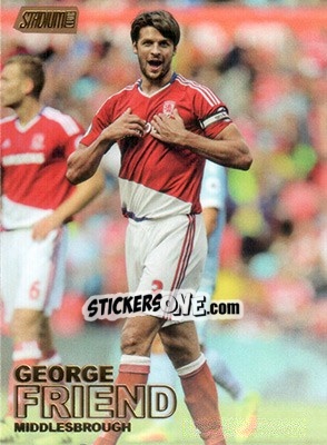 Figurina George Friend - Stadium Club Premier League 2016 n. 14g - Topps