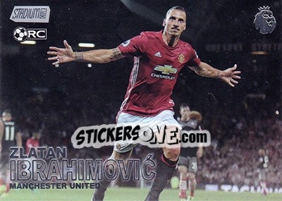 Sticker Zlatan Ibrahimovic - Stadium Club Premier League 2016 n. 16l - Topps