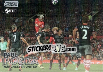 Sticker Paul Pogba - Stadium Club Premier League 2016 n. 20 - Topps