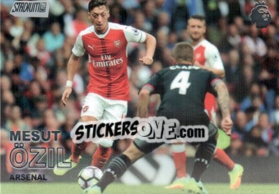 Cromo Mesut Ozil - Stadium Club Premier League 2016 - Topps