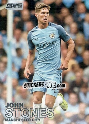 Sticker John Stones - Stadium Club Premier League 2016 - Topps