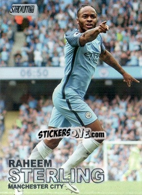 Sticker Raheem Sterling - Stadium Club Premier League 2016 n. 30 - Topps