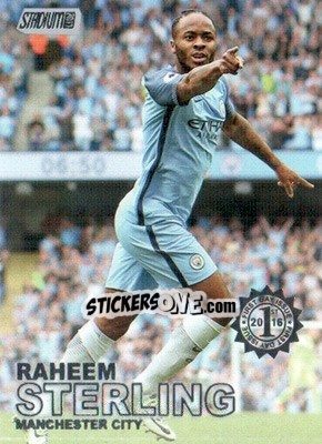 Sticker Raheem Sterling - Stadium Club Premier League 2016 - Topps