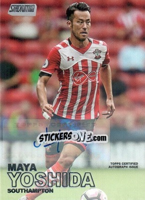 Sticker Maya Yoshida - Stadium Club Premier League 2016 n. 32a - Topps