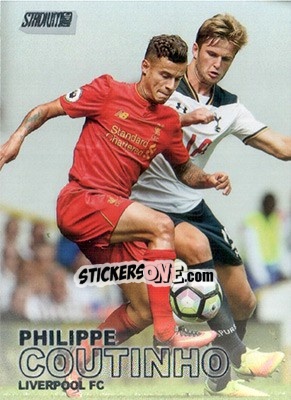 Sticker Philippe Coutinho - Stadium Club Premier League 2016 n. 33 - Topps