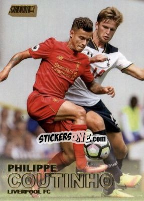 Sticker Philippe Coutinho - Stadium Club Premier League 2016 n. 33g - Topps