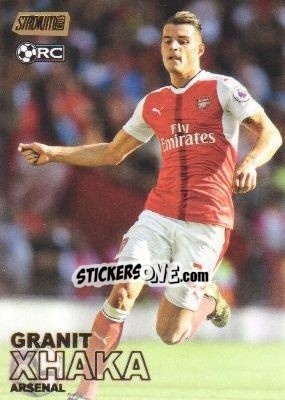 Sticker Granit Xhaka - Stadium Club Premier League 2016 n. 37g - Topps