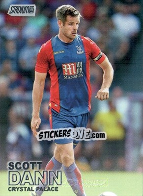 Sticker Scott Dann - Stadium Club Premier League 2016 - Topps