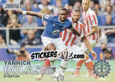 Sticker Yannick Bolasie - Stadium Club Premier League 2016 n. 42f - Topps