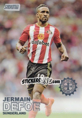 Sticker Jermain Defoe - Stadium Club Premier League 2016 - Topps