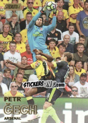 Sticker Petr Cech - Stadium Club Premier League 2016 n. 44g - Topps