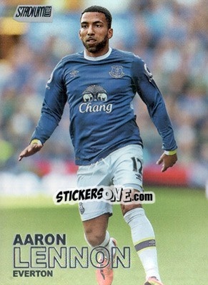 Sticker Aaron Lennon - Stadium Club Premier League 2016 n. 46 - Topps