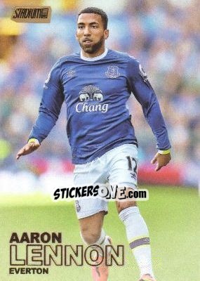 Sticker Aaron Lennon - Stadium Club Premier League 2016 n. 46g - Topps