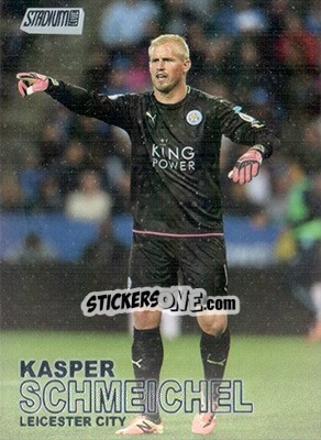 Sticker Kasper Schmeichel - Stadium Club Premier League 2016 n. 47 - Topps