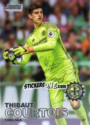 Sticker Thibaut Courtois - Stadium Club Premier League 2016 n. 48f - Topps