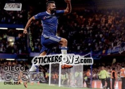 Sticker Diego Costa - Stadium Club Premier League 2016 n. 49 - Topps