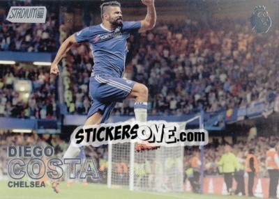 Sticker Diego Costa - Stadium Club Premier League 2016 n. 49l - Topps