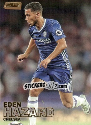 Sticker Eden Hazard - Stadium Club Premier League 2016 n. 50g - Topps