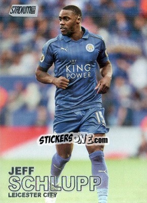 Figurina Jeff Schlupp - Stadium Club Premier League 2016 - Topps