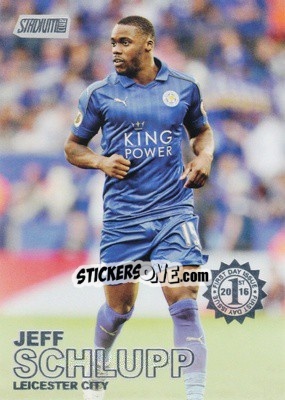 Sticker Jeff Schlupp - Stadium Club Premier League 2016 n. 53f - Topps