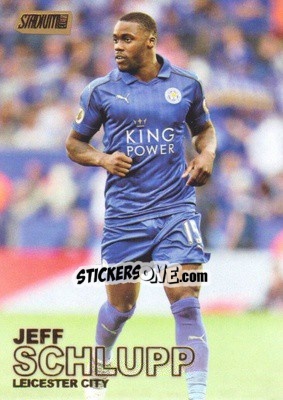 Sticker Jeff Schlupp - Stadium Club Premier League 2016 n. 53g - Topps