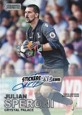 Sticker Julian Speroni - Stadium Club Premier League 2016 n. 55a - Topps