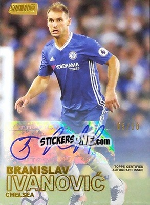Sticker Branislav Ivanovic - Stadium Club Premier League 2016 n. 56a-g - Topps