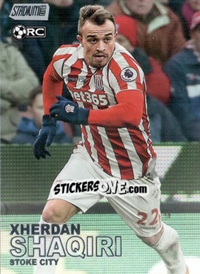 Sticker Xherdan Shaqiri - Stadium Club Premier League 2016 n. 57 - Topps